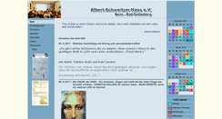 Desktop Screenshot of albert-schweitzer-haus-bonn.de